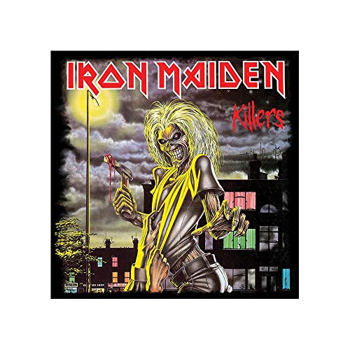 Iron Maiden DC101012C Leinwanddruck, Mehrfarbig, 40 x 40 cm von Iron Maiden