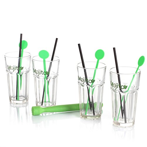 Secret de Gourmet - Box 13 stück mojito - Mojito-Set 13-teilig, Glas und Polypropylen, Maße L.17,5 x B. 17,5 x H. 17,5 cm Glas: D. 8 x H. 14.5 cm Secret de Gourmet - Box 13 stück mojito - Mojito-Set 13-teilig, Glas und Polypropylen, Maße L.17,5 x B. 17,5 x H. 17,5 cm Glas: D. 8 x H. 14.5 cm von SG Secret de Gourmet