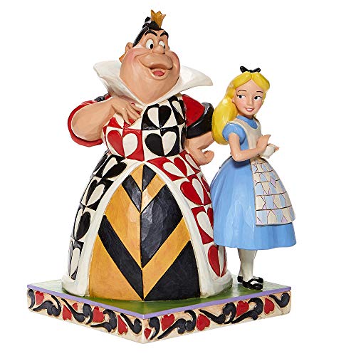 Jim Shore Disney Traditions Alice im Wunderland 'Chaos und Neugierde' Figurine, bunt, 14 x 15 x 20 cm, 6008069 von Enesco