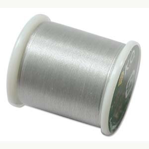 KO Japanischer Nylon-Beading-Faden für Delica Hellgrau 50 m von KooK