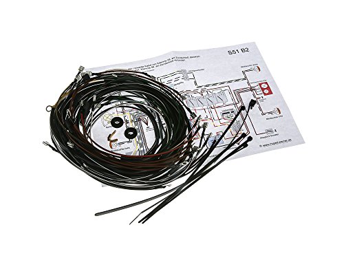 Kabelbaumset S51 B2 6V Elektronikzündung, inkl. Schaltplan von Unbekannt