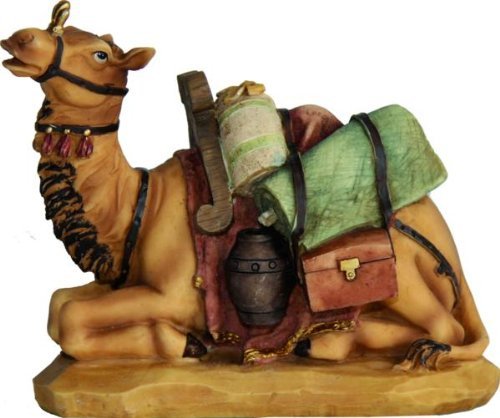 Kamel mit Sockel, für 9 bis 11cm Figuren, handbemalen von Unbekannt
