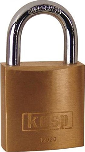 Kasp K12020D Messingschloss, 20 mm, Gold Kasp K12020D Messingschloss, 20 mm, Gold von C.K MAGMA