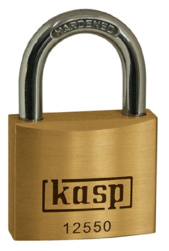 Kasp K12550A1 Vorhängeschloss, Gold/Silber, 50 mm von C.K