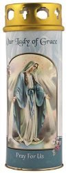 Kerze Madonna Gnadenspenderin von Catholic Gift Shop Ltd