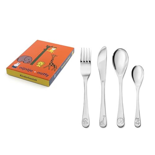 Zilverstad 6839030 Kinderbesteck miffy Zoo 4-tlg 18/10 Edelstahl 16/17/16/13cm Zilverstad 6839030 Kinderbesteck miffy Zoo 4-tlg 18/10 Edelstahl 16/17/16/13cm von Zilverstad