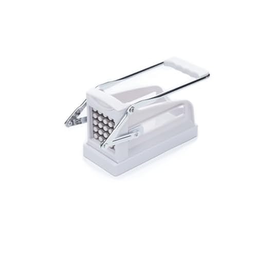 KitchenCraft Kartoffelschneider, professioneller Pommesschneider, Kunststoff und Edelstahl, 23,5 x 10,5 x 12 cm, Weiß KitchenCraft Kartoffelschneider, professioneller Pommesschneider, Kunststoff und Edelstahl, 23,5 x 10,5 x 12 cm, Weiß von KitchenCraft