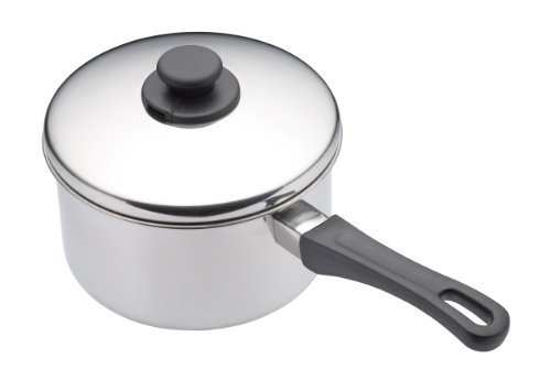 KitchenCraft Extra-tiefer Kochtopf mit Deckel für Induktionskochfelder geeignet, Edelstahl, Silber, 1 cm KitchenCraft Extra-tiefer Kochtopf mit Deckel für Induktionskochfelder geeignet, Edelstahl, Silber, 1 cm von KitchenCraft
