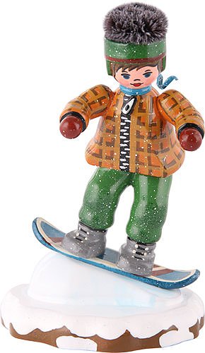 Kleine Figuren & Miniaturen Winterkinder Snowboardfahrer - 8cm - Hubrig Volkskunst Kleine Figuren & Miniaturen Winterkinder Snowboardfahrer - 8cm - Hubrig Volkskunst von Hubrig Volkskunst