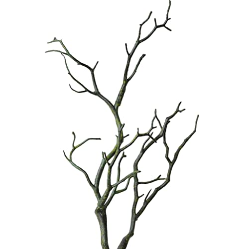 Kleiner getrockneter Baum künstlicher Zweig Pflanze Basteln Handwerk Hochzeit Party Dekoration zu Hause Grün Exquisite Verarbeitung von Unbekannt