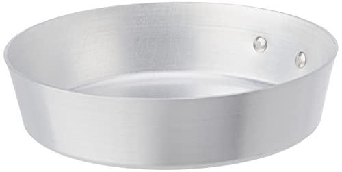 Unbekannt Pentole Agnelli Profi Aluminium 3 mm konische Kuchenform mit Ring Ø 22 cm Silber One Size von Baldassare Agnelli