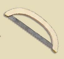 Krippenzubehör, Bügelsäge, Länge 8cm von Unbekannt