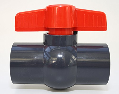 Kugelhahn 63mm mit 2 x Klebemuffe aus PVC - U 10 bar DIN 8063 Kugelhahn 63mm mit 2 x Klebemuffe aus PVC - U 10 bar DIN 8063 von Unbekannt