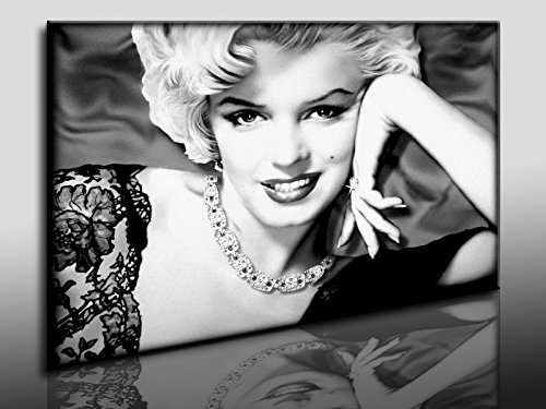 Kunstdruck "Marilyn Monroe" / Bild 100x70cm / Leinwandbild fertig auf Keilrahmen/Leinwandbilder, Wandbilder, Poster, Pop Art Gemälde, Kunst - Deko Bilder von Unbekannt