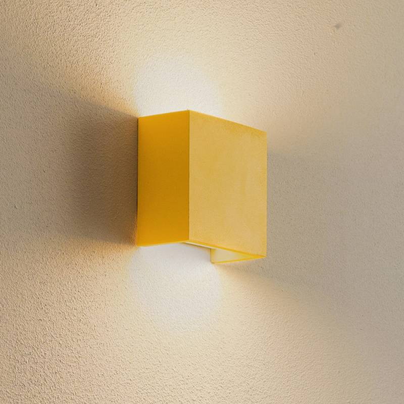 Led Wandleuchte Gianto Wandleuchte Wandlampe Wandlicht Lampe Licht Up/Down Gelb B-Ware von Unbekannt