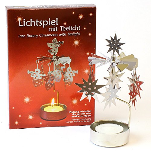 Lichtspiel für Teelicht aus Metall Silber Lichtspiel für Teelicht aus Metall Silber von Unbekannt