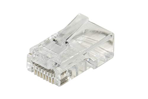 Link LKPL85F RJ45-Verbinder mit Löchern zum Einstecken von Kabeln, 8 Polen, Kategorie 5E UTP, ungeschirmt, 100 Stück Link LKPL85F RJ45-Verbinder mit Löchern zum Einstecken von Kabeln, 8 Polen, Kategorie 5E UTP, ungeschirmt, 100 Stück von LINK