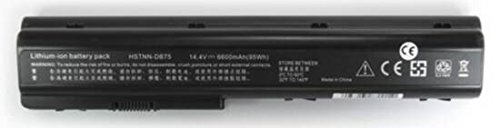 Link dv7r66b Batterie kompatibel. 12 Zellen, 14,4/14,8 V, 6600 mAh, 96 wh, Schwarz, Gewicht 640 Gramm ca., Standardgrösse von LINK