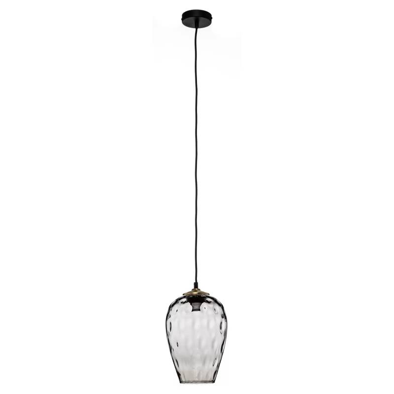 Linkeus II Hängelampe Pendelleuchte Hängeleuchte Ø 19cm amberfarbenen Glas von Unbekannt