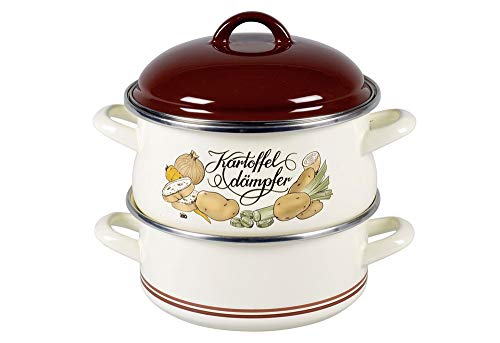 M+K by ELO 99918 Kartoffeldämpfer, Beige, 18 x 18 x 25 cm M+K by ELO 99918 Kartoffeldämpfer, Beige, 18 x 18 x 25 cm von Unbekannt