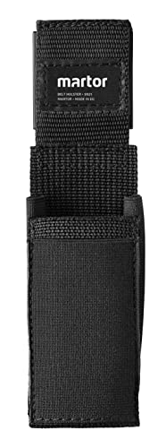 MARTOR GÜRTELTASCHE M Für Cuttermesser, Tasche Mit 5 Fächern Für Sicherheitsmesser/Stift/Schere, Mit Clip & Klettverschluss, Nylon, Schwarz MARTOR GÜRTELTASCHE M Für Cuttermesser, Tasche Mit 5 Fächern Für Sicherheitsmesser/Stift/Schere, Mit Clip & Klettverschluss, Nylon, Schwarz von MARTOR
