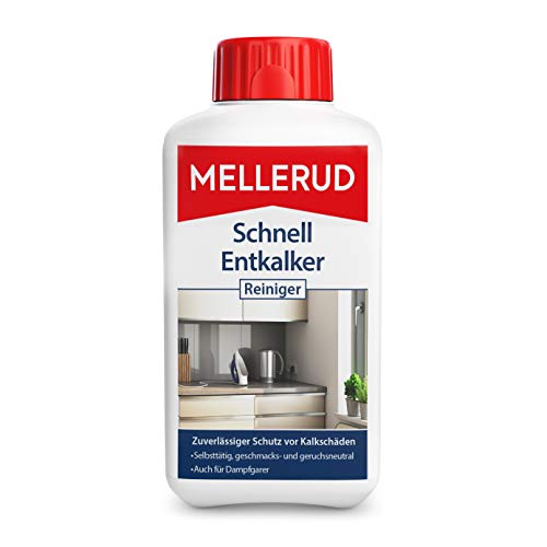 MELLERUD Schnell Entkalker Reiniger | 1 x 0,5 l | Wirkungsvolles Mittel zur Entkalkung der Haushaltsgeräte wie Wasserkocher, Kaffeemaschinen u. v. m. von Mellerud