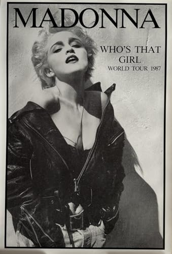 Madonna – World Tour 87 – 58 x 88 cm zeigt/Poster von Unbekannt