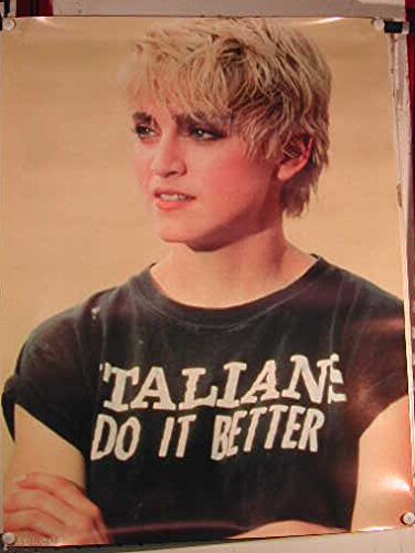 Madonna – itallane – 61 x 80 zeigt/Poster von Unbekannt