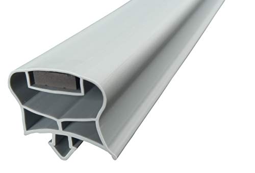 Magnetdichtung Profil groß KD03-2000mm inkl. Magnetband - Farbe: Grau (Kühlschrankdichtung) von unbekannt