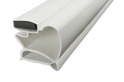 Magnetdichtung Profil klein l - 2000mm inkl. Magnetband - Farbe: weiss (Kühlschrankdichtung) von unbekannt