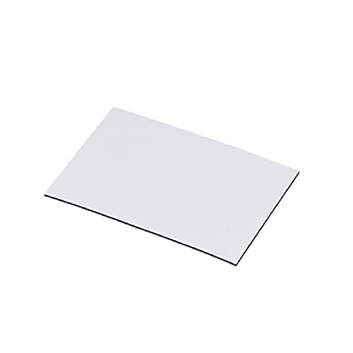 Magnetschilder, weiß, 30 x 60 mm, 100 Stück von Unbekannt