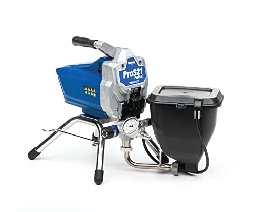 Graco Magnum by Graco 17H213 ProS21 ProPlus Airless-Farbspritzgerät für berufliche Anwendungen oder Großprojekte im Haushalt (Fördermenge 1,8 l/min, max. Spritzdruck 207 bar), Blau von Graco