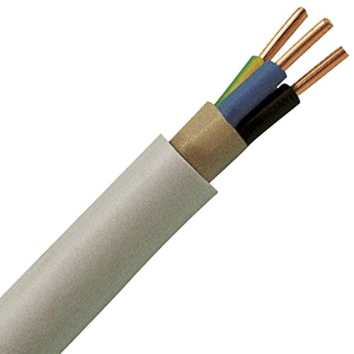 PVC-Mantelleitung NYM-J 3x2,5mm² 50m Ring (deutsche Markenware) VDE PVC-Mantelleitung NYM-J 3x2,5mm² 50m Ring (deutsche Markenware) VDE von Waskönig-Walter