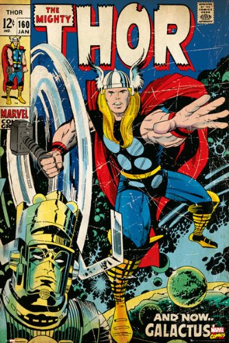 Marvel – Thor – 61 x 91.5 cm zeigt/Poster von Unbekannt