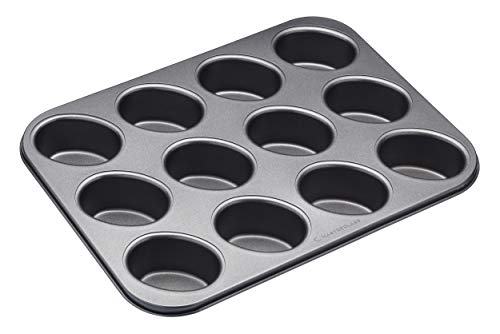 Masterclass Friand Pan - 12 Hole, Grau von Master Class