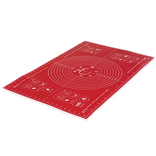 Mastrad Silikon-Backmatte - Antihaftbeschichtung aus Fiberglas und Silikon - Beschriftung in Zentimetern und Inches – ofen-geeignet und hitzeresistent - waschmaschinen-geeignet - aufrollbar Mastrad Silikon-Backmatte - Antihaftbeschichtung aus Fiberglas und Silikon - Beschriftung in Zentimetern und Inches – ofen-geeignet und hitzeresistent - waschmaschinen-geeignet - aufrollbar von mastrad