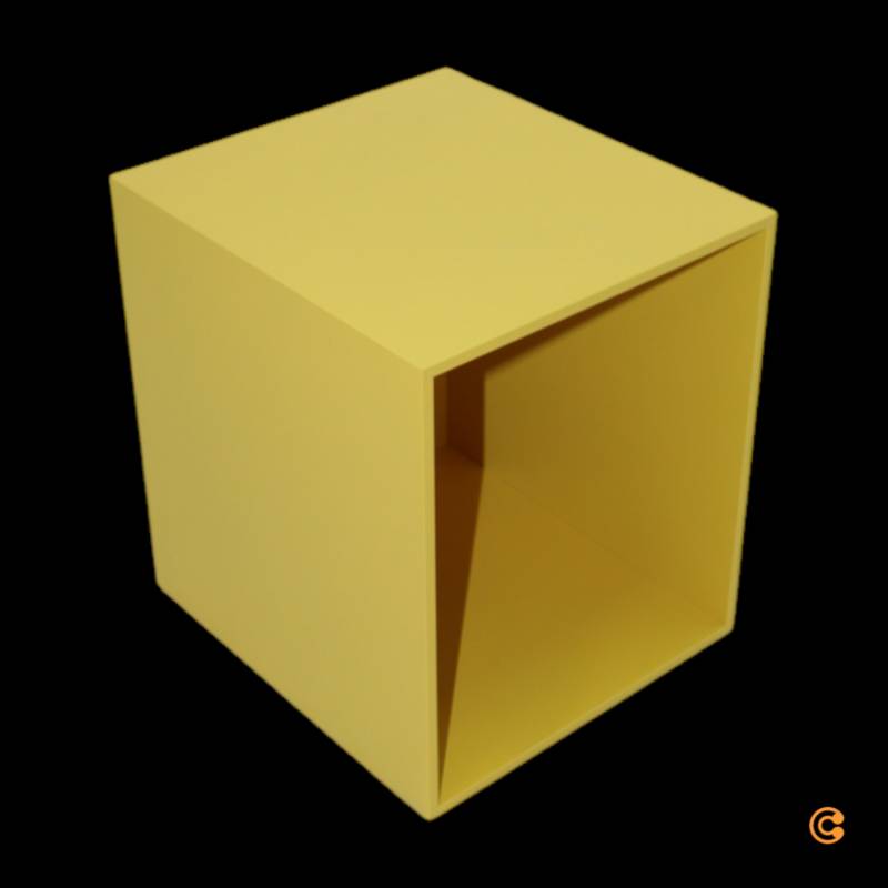 Mdf Italia Minima 3.0 Sideboard Senfgelb Matt Regal Kommode Regaleinsatz Geld B-Ware von Unbekannt