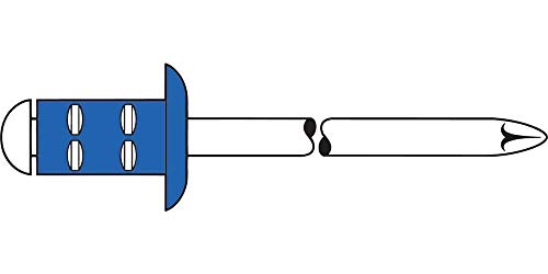 Mehrber.-Niet Stahl/Stahl4 x13mm Flachrdk. Gesipa von Unbekannt