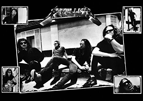 Metallica – Black & White – 100 x 140 cm zeigt/Poster von Unbekannt