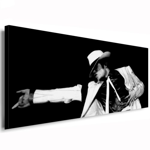 Unbekannt Michael Jackson Leinwand Bild 120x50cm k. Poster ! Bild fertig auf Keilrahmen - Pop Art Gemälde Kunstdrucke, Wandbilder, Bilder zur Dekoration - Deko. Musik Stars Kunstdrucke von Unbekannt