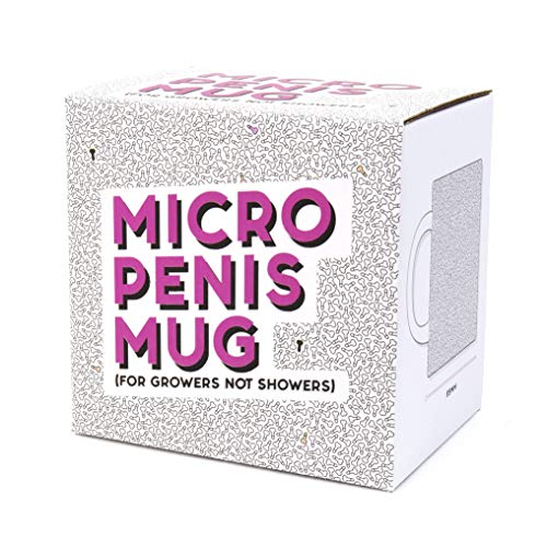 Gift Republic - Micro-Penisbecher | Lustige Kaffee-Tasse | Mikro Kaffee Becher aus Keramik | Becher mit Muster | Tee Tasse | Penis Mug | Geschenk für Geburtstag, Einstand, Weihnachten von GR Gift Republic