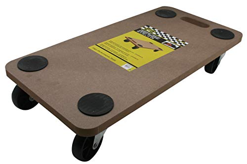 Unbekannt Möbelroller Transportroller max. 200kg Robust Kunststoff Braun Caster Rollbrett Unbekannt Möbelroller Transportroller max. 200kg Robust Kunststoff Braun Caster Rollbrett von Unbekannt
