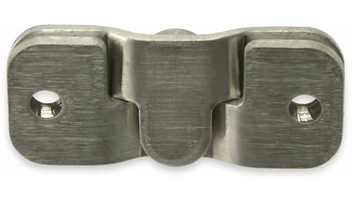 Möbelverbinder-Set Edelstahl, 43x19 mm Möbelverbinder-Set Edelstahl, 43x19 mm von Unbekannt