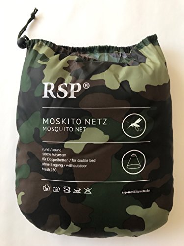 Moskitonetz Travel XXL - auch für Doppelbetten - das Original von RSP ® (Camoflage) von Unbekannt