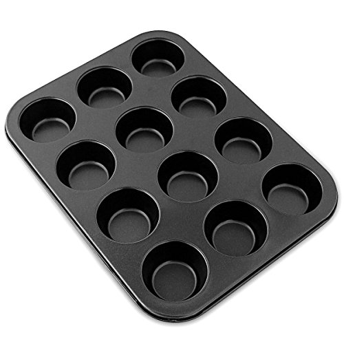 Muffinbackform für 12 Muffin, antihaftbeschichtetes Stahlblech Muffinbackform für 12 Muffin, antihaftbeschichtetes Stahlblech von Unbekannt