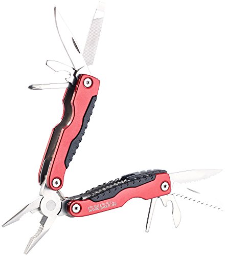 PEARL Zange: Multitool Multifunktions-Werkzeug mit 12 Funktionen (Multi Tool Werkzeug, Multitool Messer, Schraubenzieher) von PEARL