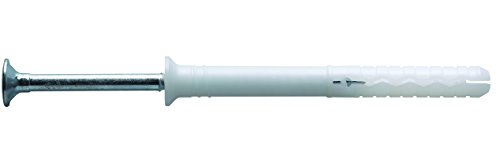 Mungo MNA-S Nageldübel mit Senkkopfkragen, nicht vormontiert, 10 x 100 mm, 50 Stücke, 11229101S von Mungo