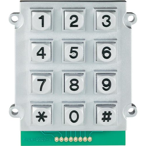 N/A 0031-010A-1P Drucktastenfeld Tastenfeld Matrix 3 x 4 1 St. von Unbekannt