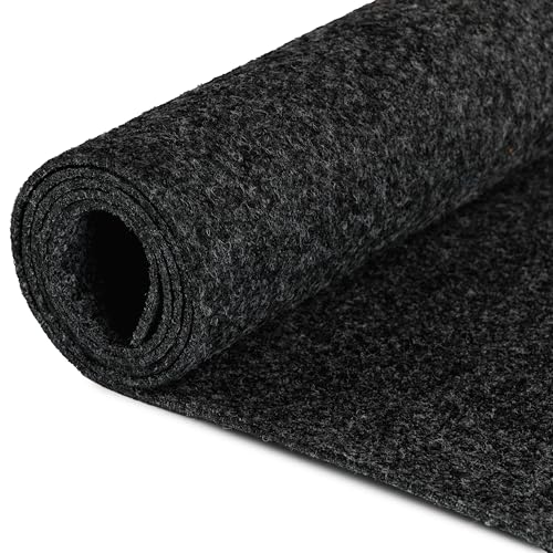 Primaflor Nadelfilz Meterware TURBO B1 – Anthrazit, 2,00m x 1,00m, Robuster, Trittschalldämmender Teppich Bodenbelag für Wohn- und Büroräume Primaflor Nadelfilz Meterware TURBO B1 – Anthrazit, 2,00m x 1,00m, Robuster, Trittschalldämmender Teppich Bodenbelag für Wohn- und Büroräume von Primaflor - Ideen in Textil