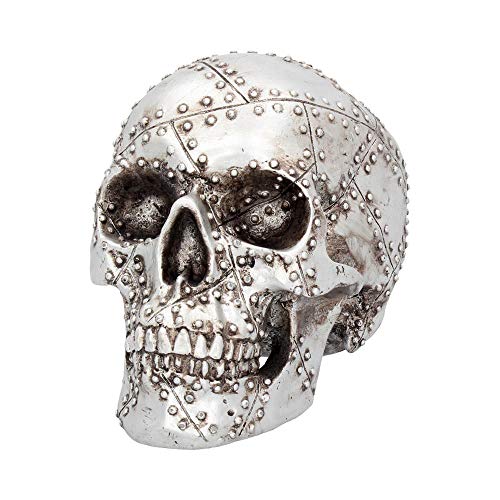 Nemesis Now Nietenkopf 18cm Silber von Nemesis Now